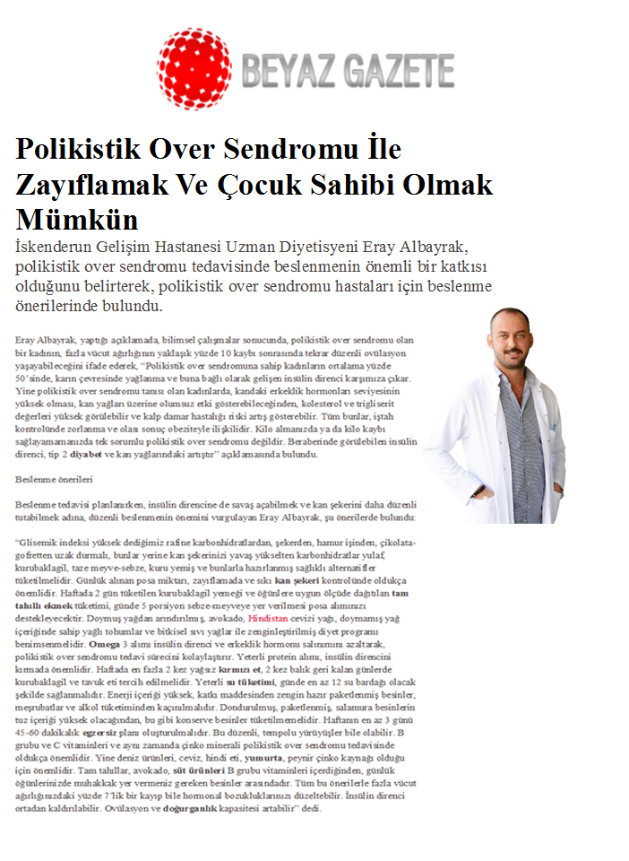 Polikistik Over Sendromu İle Zayıflamak ve Çocuk Sahibi Olmak Mümkün 